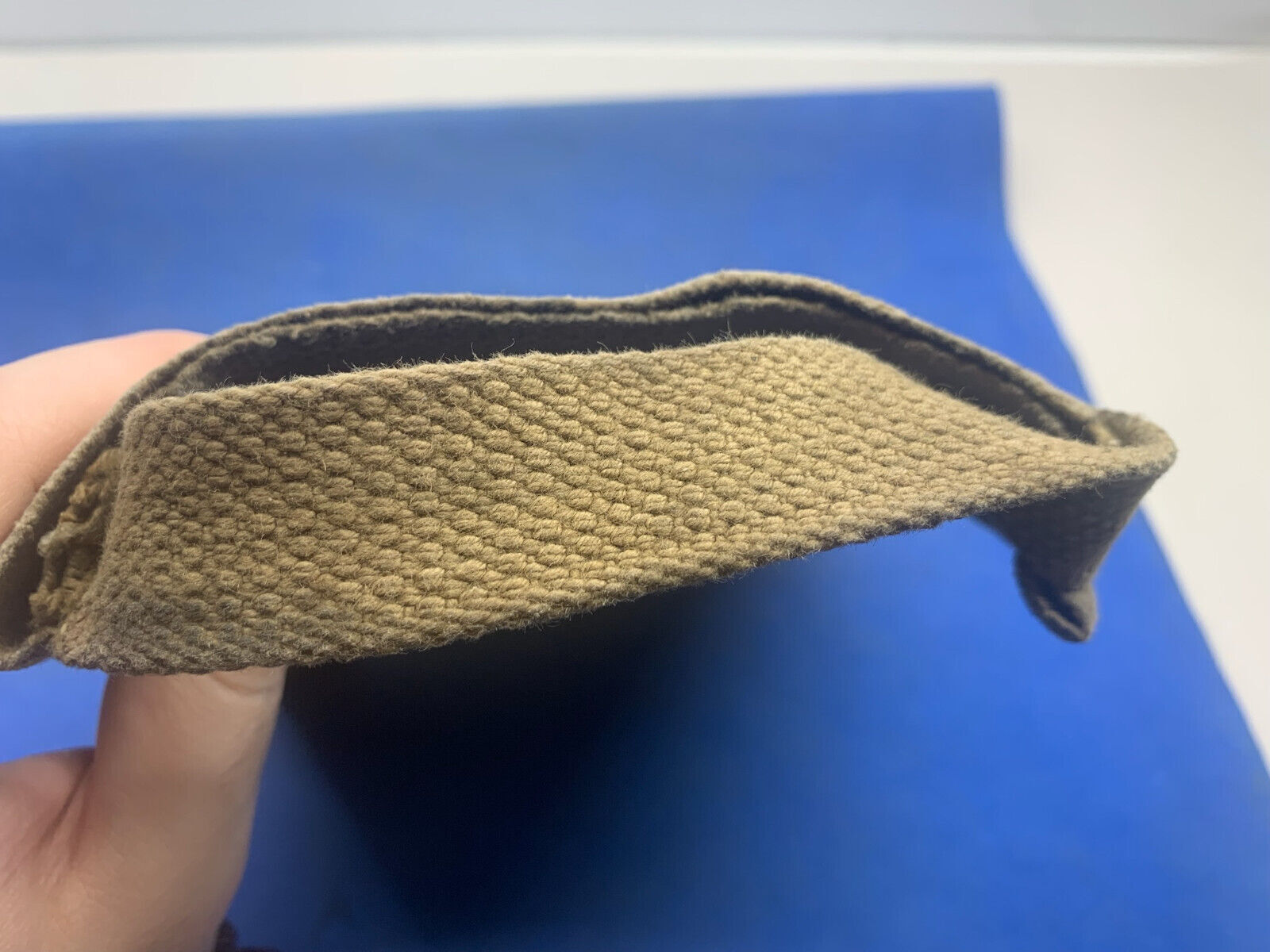 WW2 British Army / RAF 37 Pattern Webbing Water Bottle Carrier Harness 1943 Date - The Militaria Shop