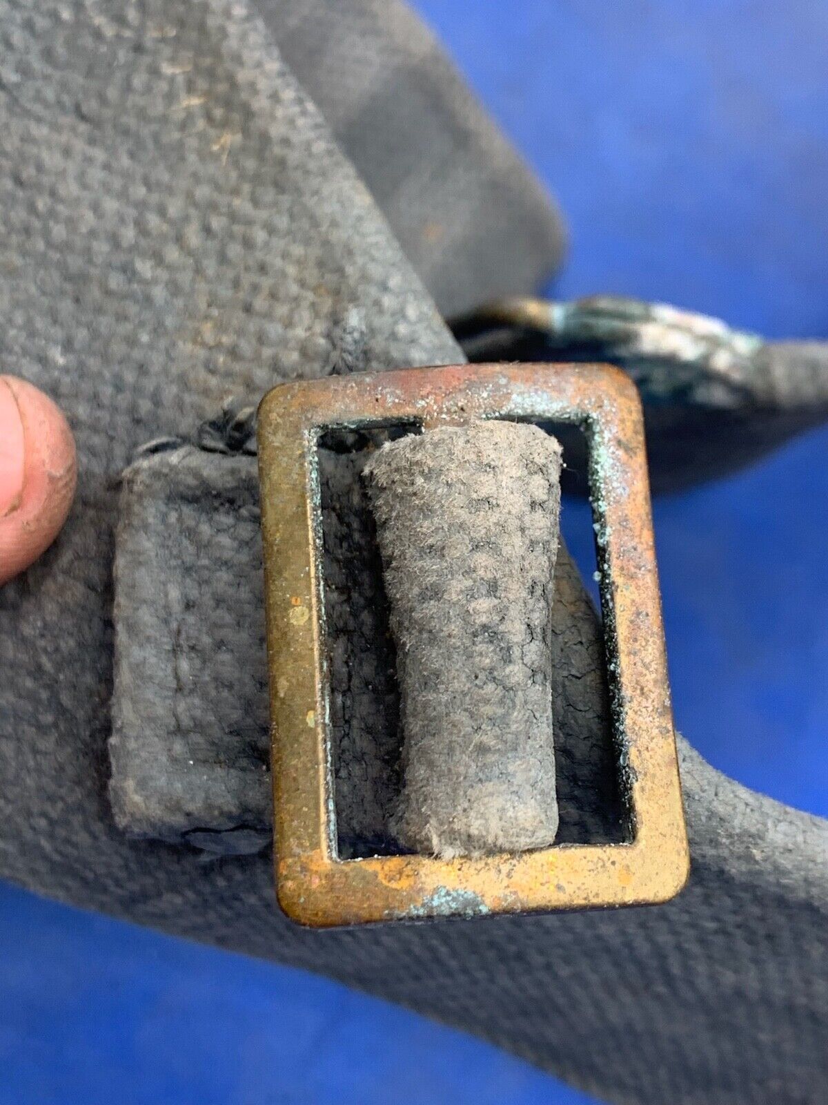 Original WW2 British Army / RAF 37 Pattern Webbing Belt - 40" Waist - The Militaria Shop
