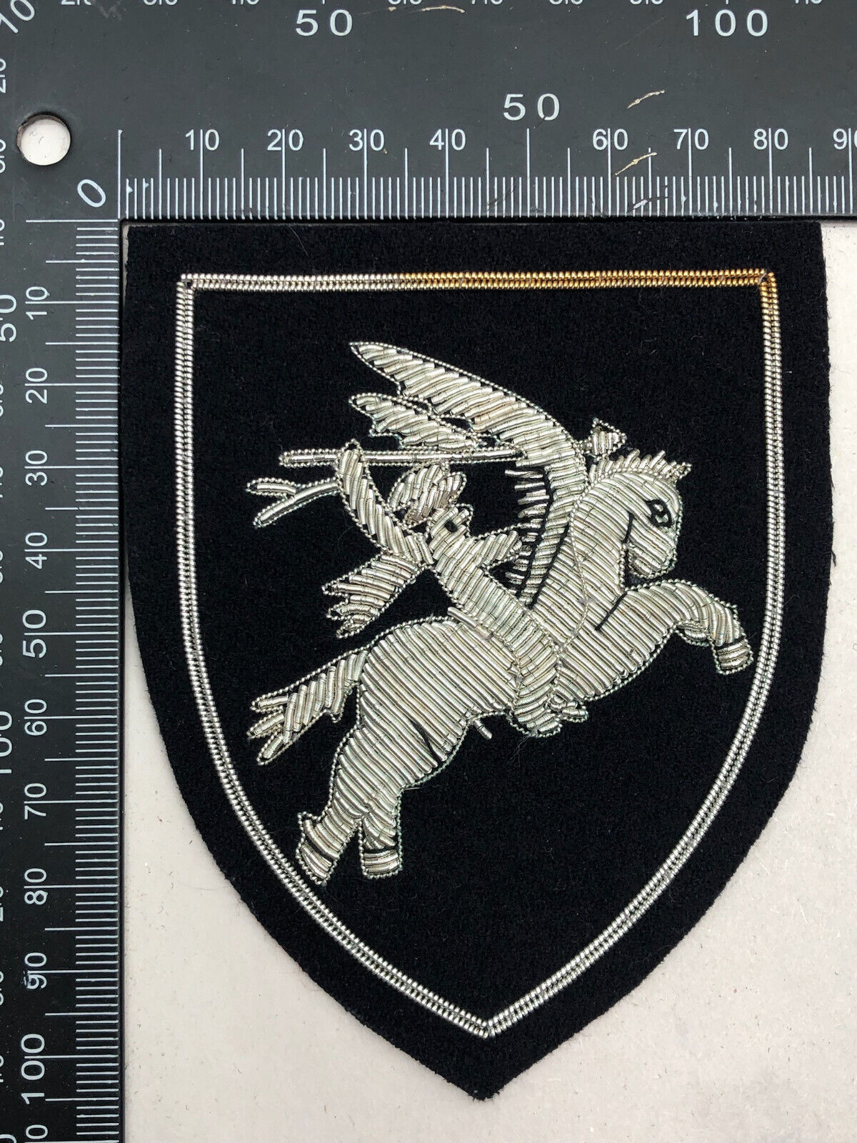 British Army Bullion Embroidered Blazer Badge - 16th Air Assault Brigade - The Militaria Shop