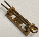 A WW1 British Army Prince of Wales Volunteer Regiment brass shoulder title. - The Militaria Shop