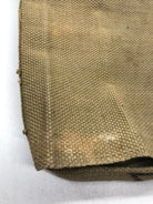 WW2 British Army 37 Pattern Webbing Water Bottle Carrier Harness - 1942 Dated - The Militaria Shop