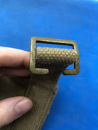 WW2 British Army 37 Pattern Webbing Water Bottle Carrier Harness - 1943 Dated - The Militaria Shop