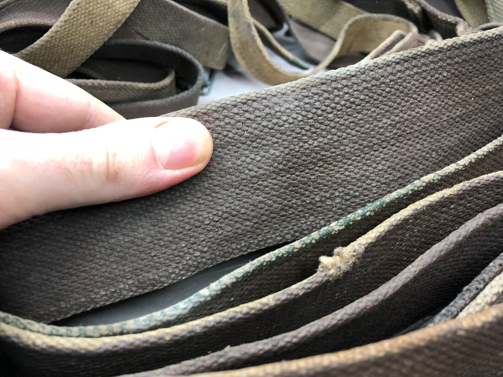 Original British Army / RAF Sholder Strap - WW2 37 Pattern Strap - The Militaria Shop