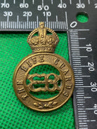 British Army - The Life Guards EIIR King's Crown Cap Badge - The Militaria Shop