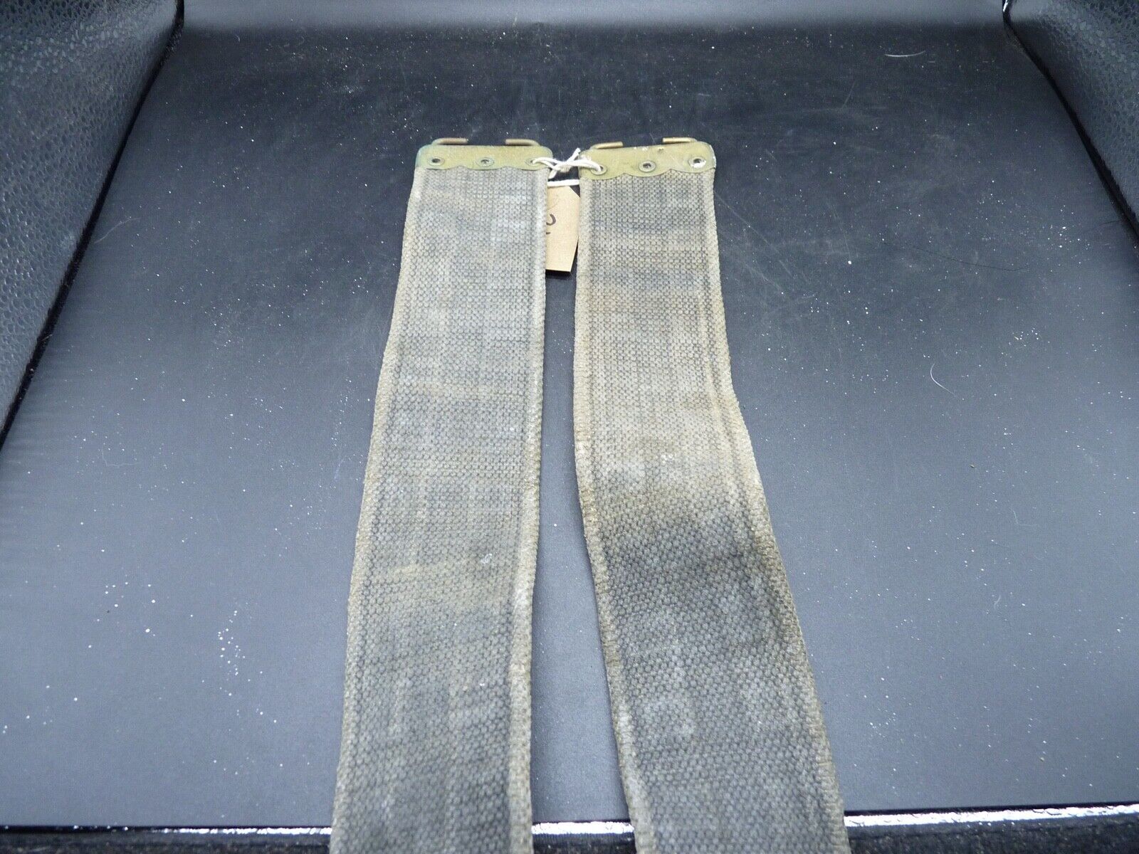 Original British Army / RAF Webbing Belt - WW2 37 Pattern - 40 Inch Waist Max - The Militaria Shop