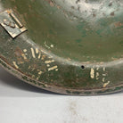Original WW2 South African Army Mk2 Brodie Helmet - British Style Combat Helmet - The Militaria Shop