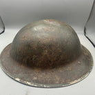 Original WW2 South African Army Mk2 Brodie Helmet - British Style Combat Helmet - The Militaria Shop