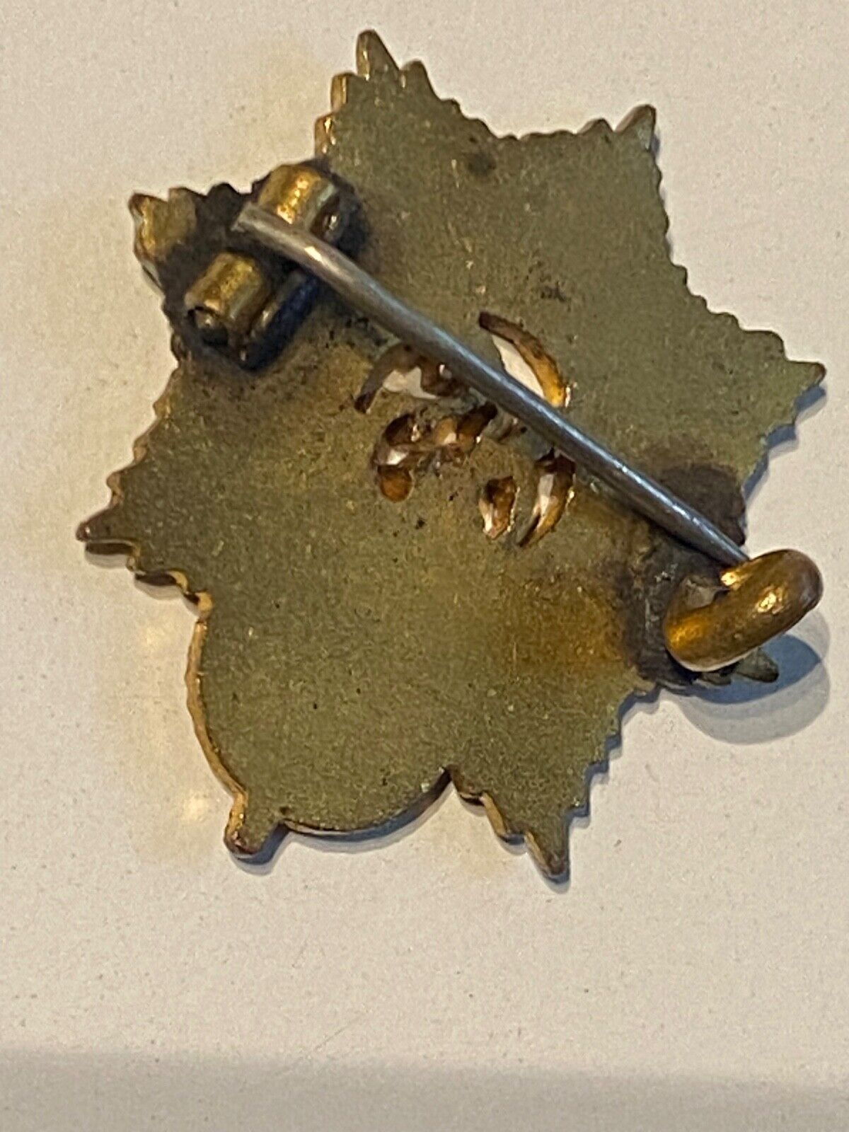 Original WW2 British Army - GVI Royal Army Service Corps Sweetheart Brooch - The Militaria Shop