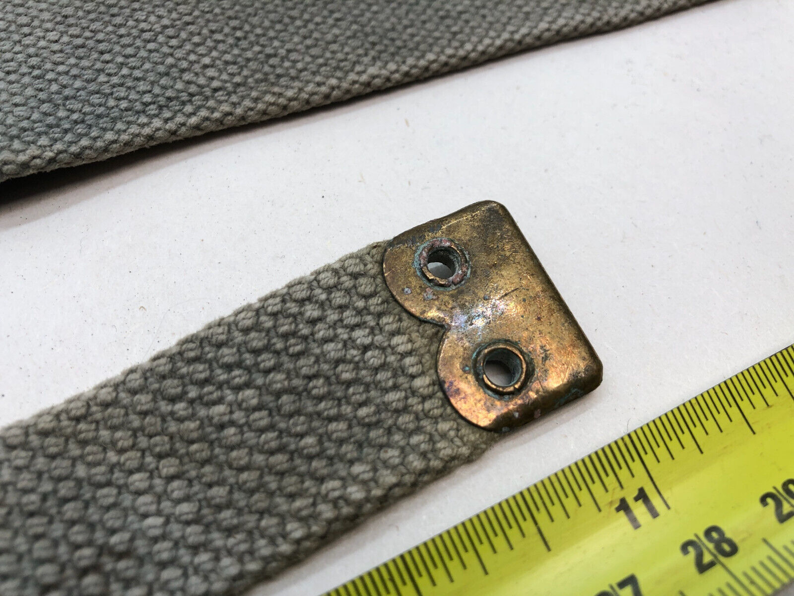 Original WW2 British Royal Air Force Blue 37 Pattern L Strap Set - The Militaria Shop