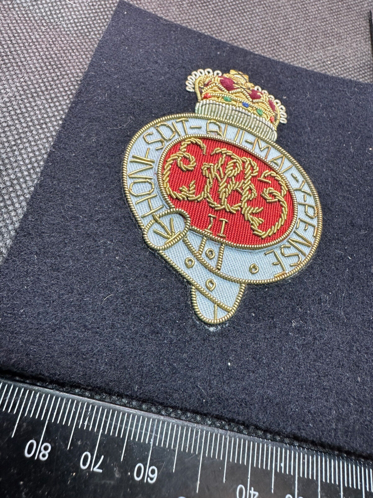 British Army Bullion Embroidered Blazer Badge - Grenadier Guards - The Militaria Shop