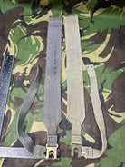 Original British Royal Air Force RAF Blue L Strap Pair - WW2 37 Pattern - The Militaria Shop