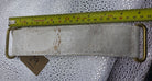 Victorian British Army Buff Household Cavalry Leather Strap with Brass Fittings - The Militaria Shop