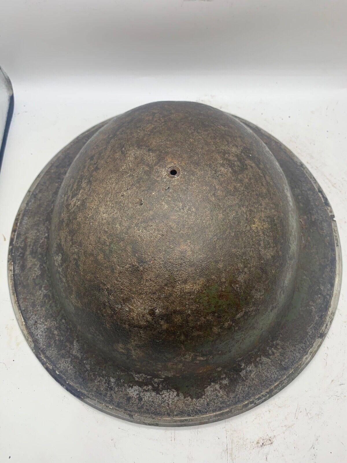 Original WW2 South African Army Mk2 Brodie Helmet - British Style Combat Helmet - The Militaria Shop
