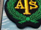 British Army Bullion Embroidered Blazer Badge - ATS Auxillary Territorial Servic - The Militaria Shop