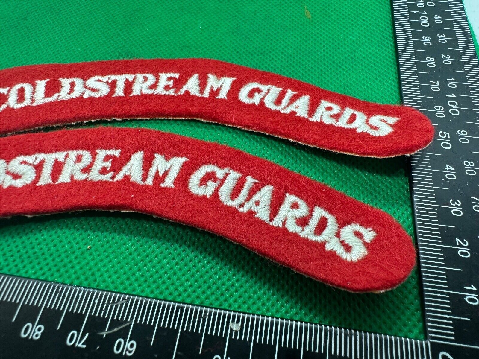 Coldstream Guards British Army Shoulder Titles Pair - WW2 Onwards Pattern - The Militaria Shop