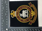 British Army Bullion Embroidered Blazer Badge - The Royal Warwickshire Regiment - The Militaria Shop