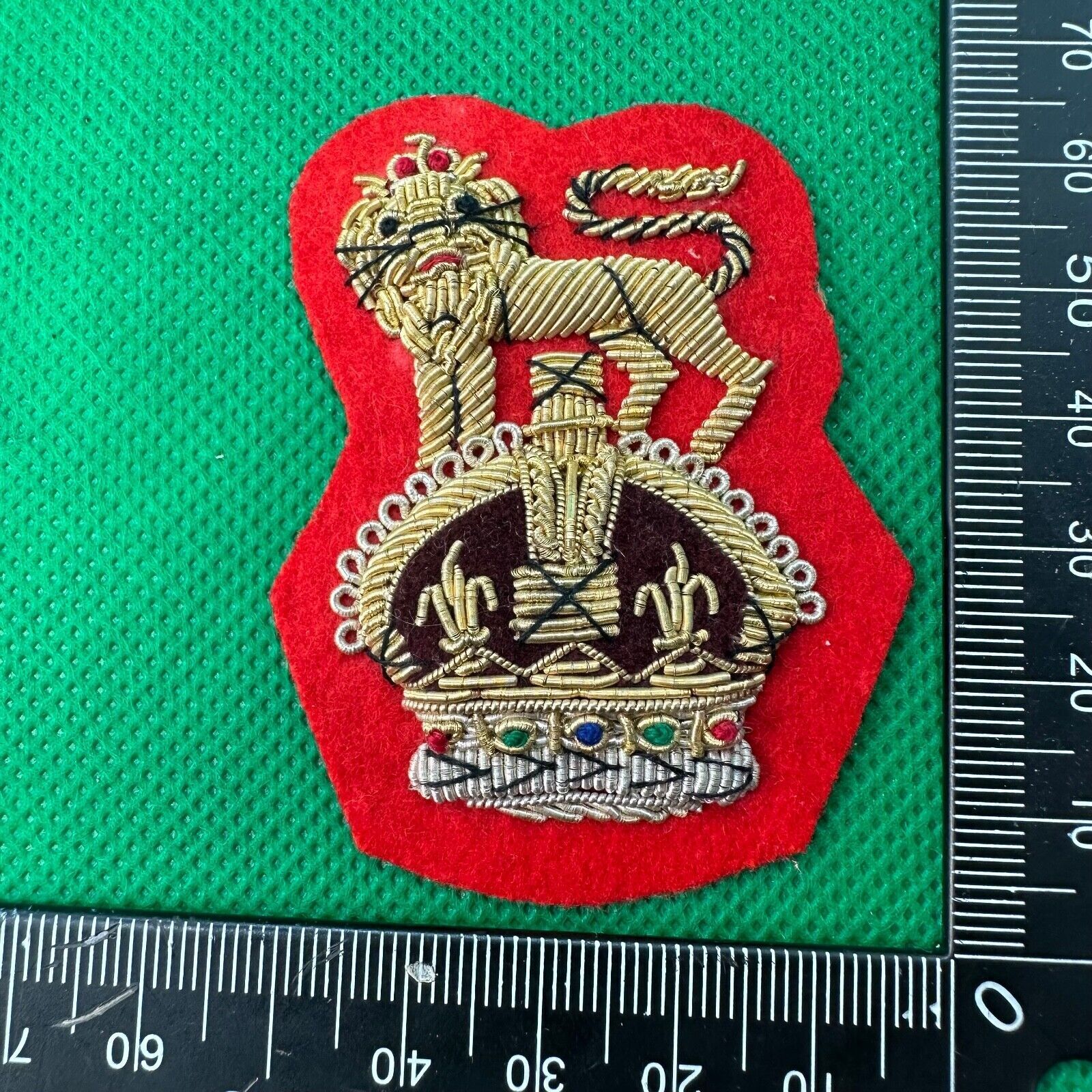 British Army Pay Corps Kings Crown Cap / Beret / Collar / Blazer Badge - UK Made - The Militaria Shop