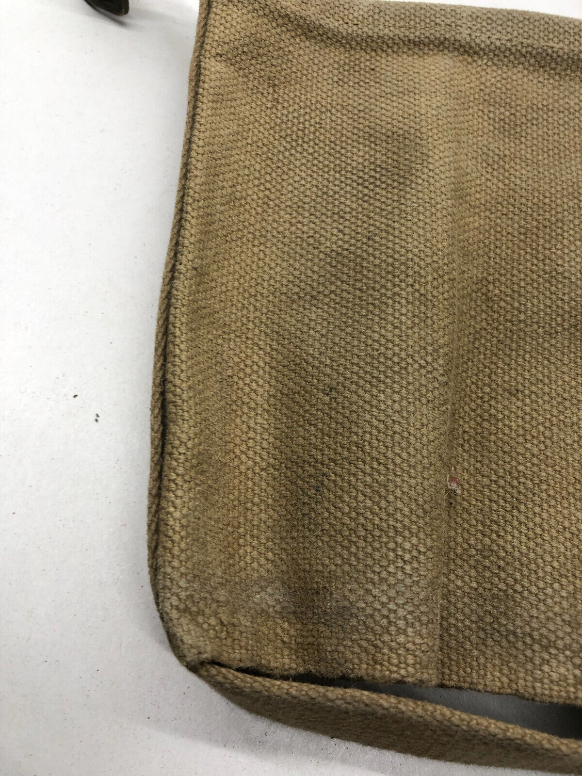 WW2 British Army 37 Pattern Webbing Water Bottle Carrier Harness - 1942 Dated - The Militaria Shop
