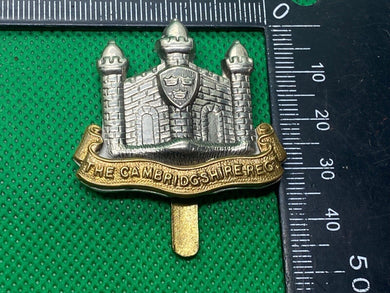 British Army - The Cambridgeshire Regiment Cap Badge - The Militaria Shop