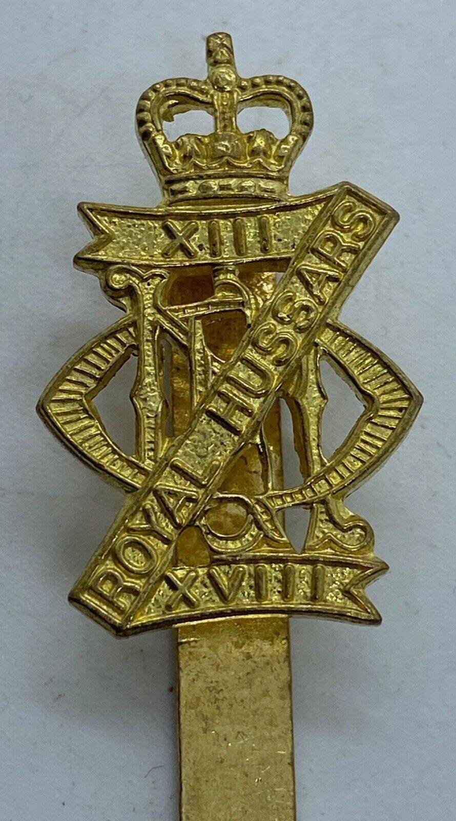 British Army 13th/18th Lancers anodised cap badge - The Militaria Shop