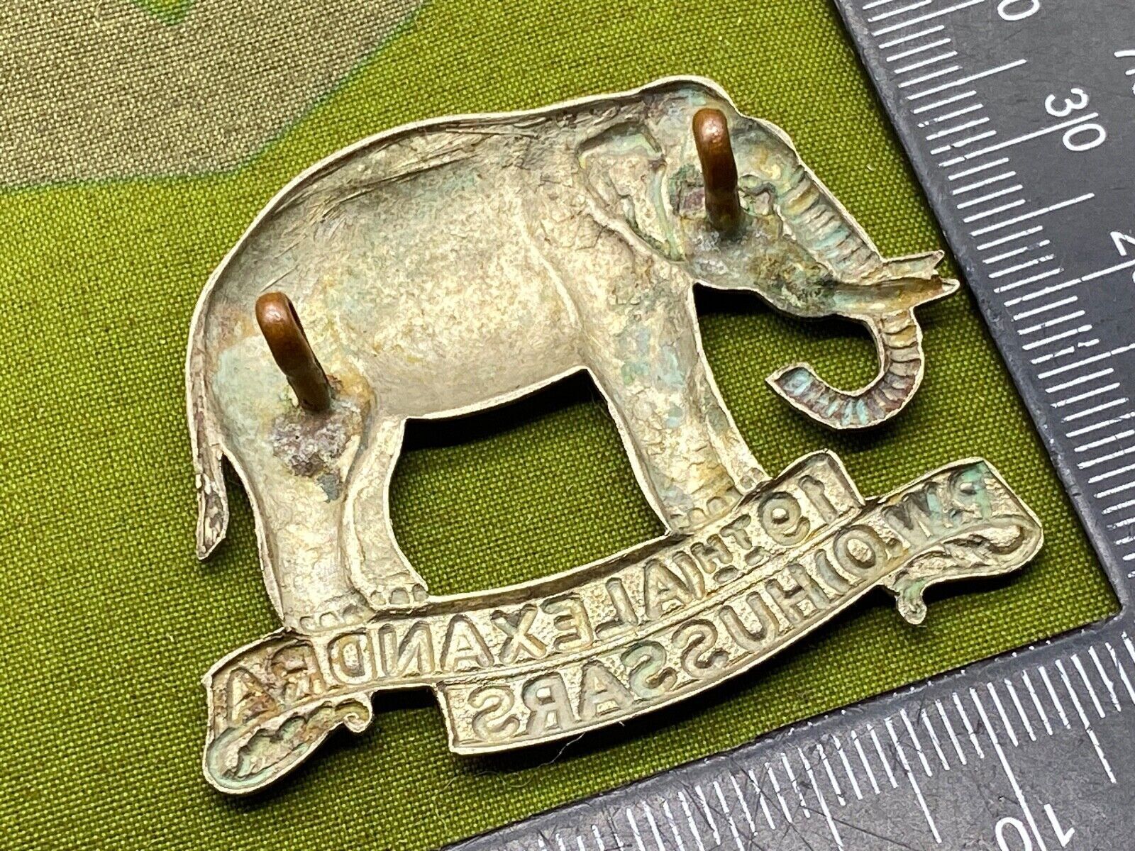 British Army 19th Alexandra P.W. Hussars ORIGINAL Cap Badge - The Militaria Shop