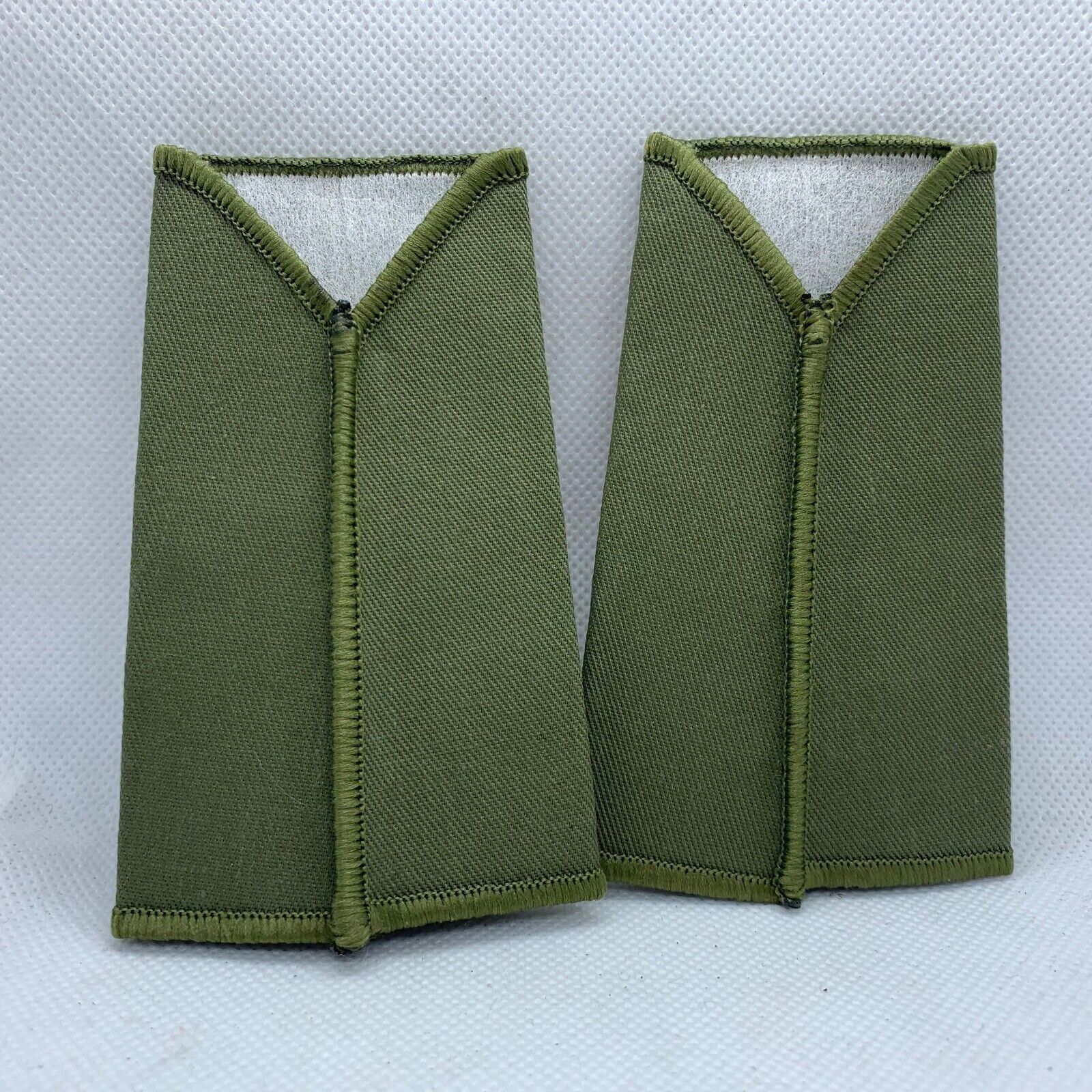RHA Royal Horse OD Green Rank Slides / Epaulette Pair Genuine British Army - NEW - The Militaria Shop
