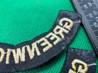 Original WW2 British Home Front Civil Defence Greenwich Shoulder Titles - The Militaria Shop