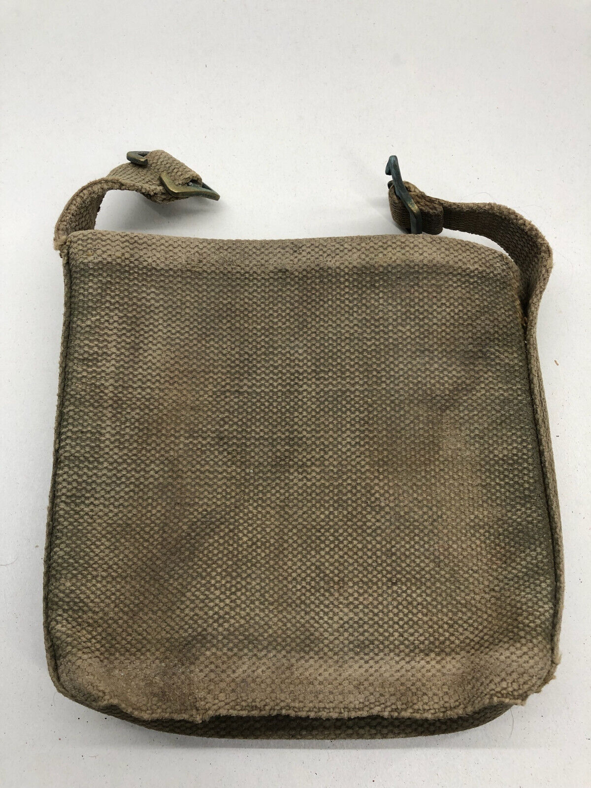 WW2 British Army 37 Pattern Webbing Water Bottle Carrier Harness - 1941 Dated - The Militaria Shop
