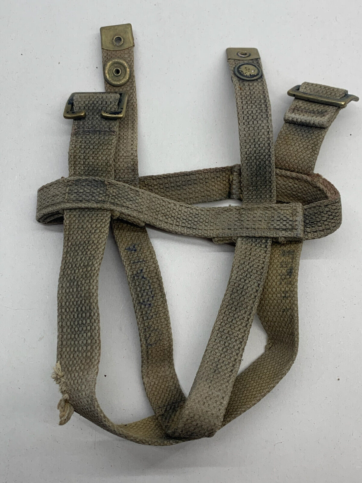 Genuine British Army Water Bottle Webbing Carrier / Harness - Scuffed Condition - The Militaria Shop