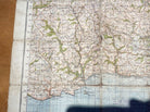 WW2 1940 British Army General Staff - War Office Army Map of PLYMOUTH. - The Militaria Shop