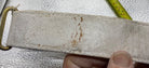 Victorian British Army Buff Household Cavalry Leather Strap with Brass Fittings - The Militaria Shop