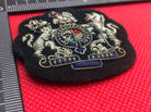 Genuine British Army Warrant Officer WO1 Rank Badge Bullion Embroidered - The Militaria Shop