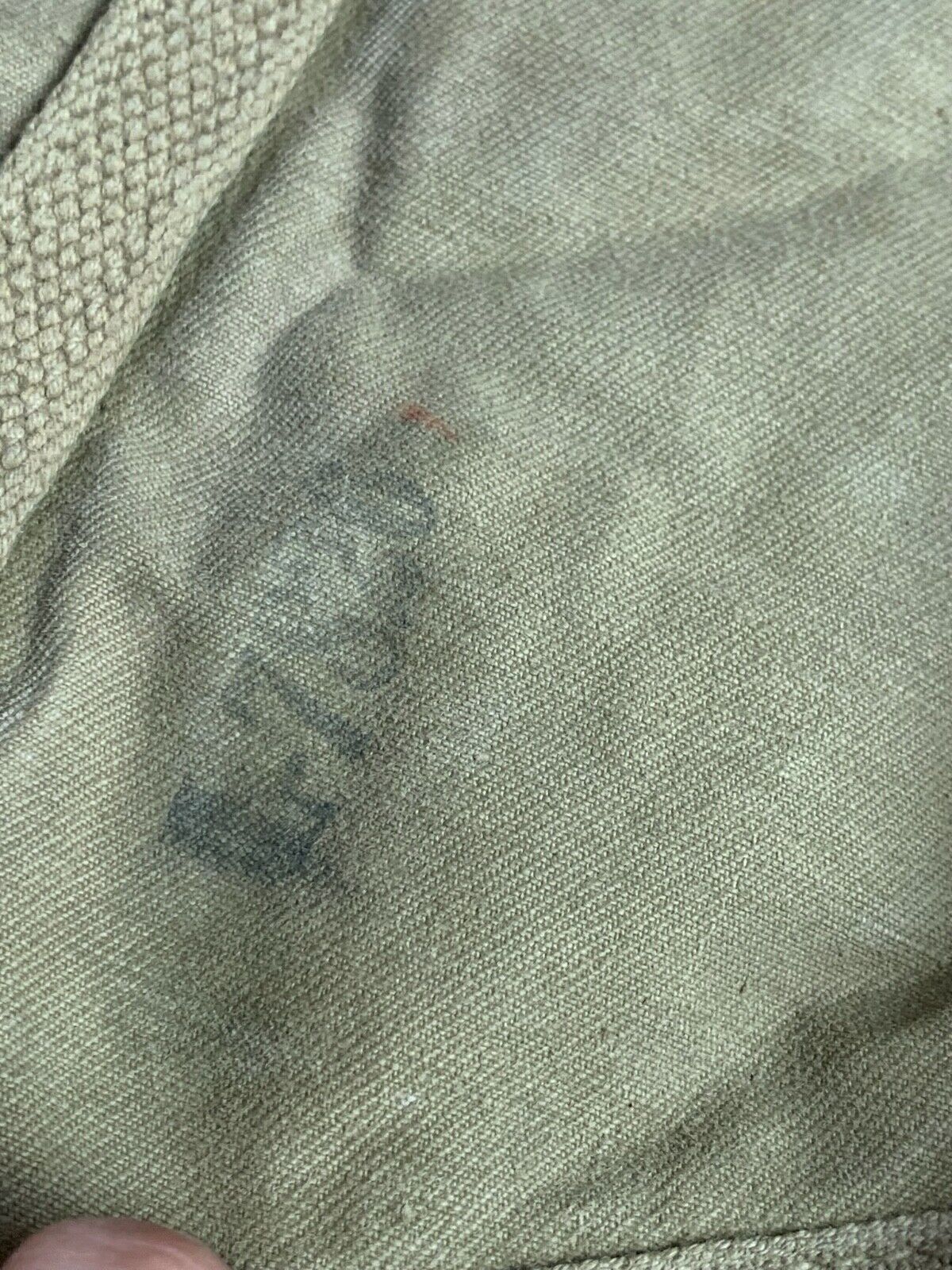 Original WW2 US Army M1928 Haversack Pack Tail - The Militaria Shop