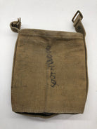 WW2 British Army 37 Pattern Webbing Water Bottle Carrier Harness - 1943 Dated - The Militaria Shop