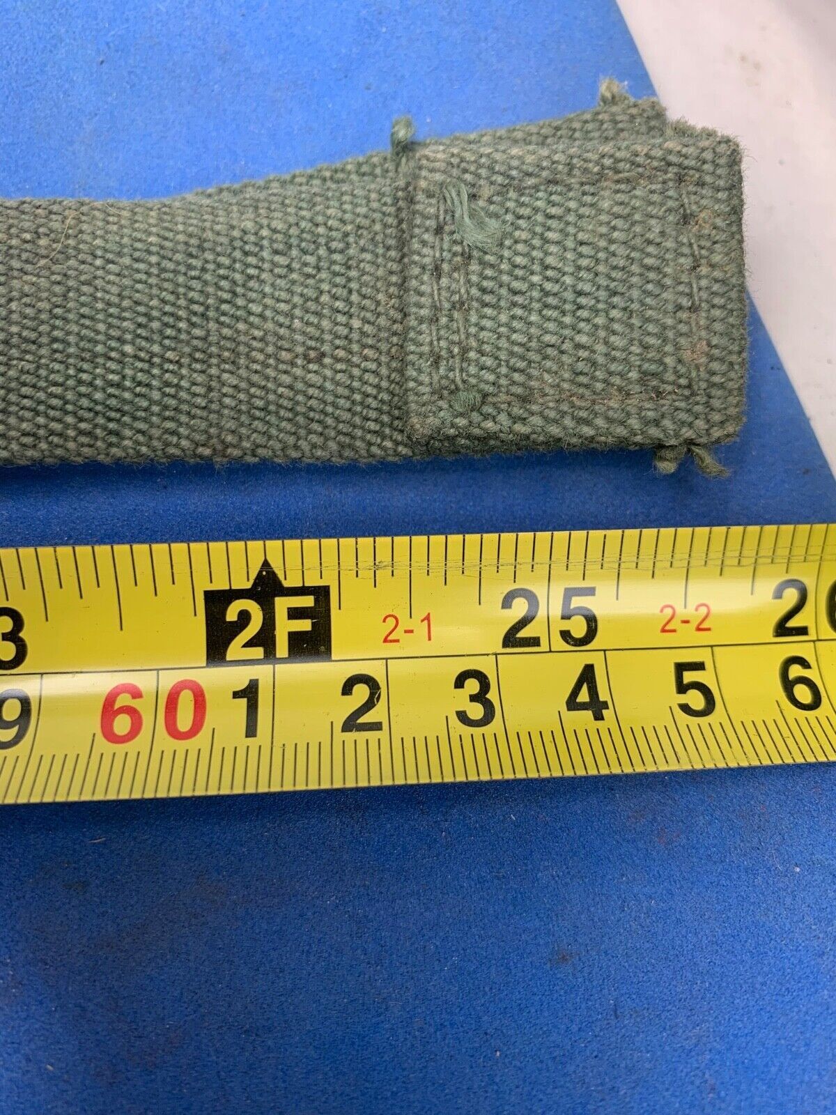 Original WW2 British Army 44 Pattern Shoulder Strap - 1945 Dated - The Militaria Shop