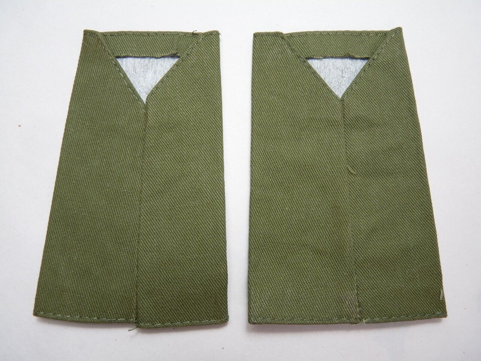 QOGLR OD Green Rank Slides / Epaulette Pair Genuine British Army - NEW - The Militaria Shop