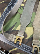 Original British Royal Air Force RAF Blue L Strap Pair - WW2 37 Pattern - The Militaria Shop