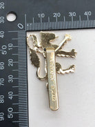 Genuine British Army Manchester University O.T.C. Anodised (Staybrite) Cap Badge - The Militaria Shop