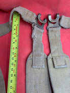 Original WW2 Pattern British Army L Straps Pair - 37 Pattern Webbing Haversack - The Militaria Shop