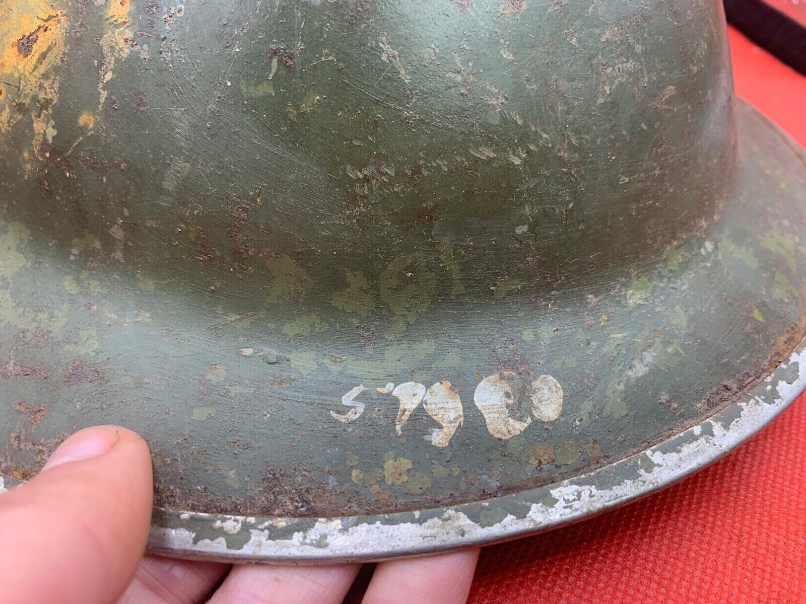 British Army Mk2 Brodie Helmet - Original WW2 - South African Manufactured - The Militaria Shop