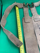 Original WW2 Pattern British Army L Straps Pair - 37 Pattern Webbing Haversack - The Militaria Shop