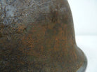Original WW2 British / Canadian Army Mk3 High Rivet Turtle Army Combat Helmet - The Militaria Shop