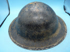 Original WW2 South African Army Mk2 Brodie Helmet - British Style Combat Helmet - The Militaria Shop