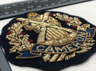 British Army Bullion Embroidered Blazer Badge - Cameron Highlanders - The Militaria Shop