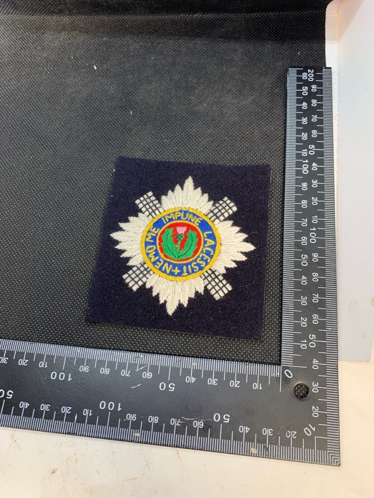 British Army Scots Guards Regiment Embroidered Blazer Badge - The Militaria Shop