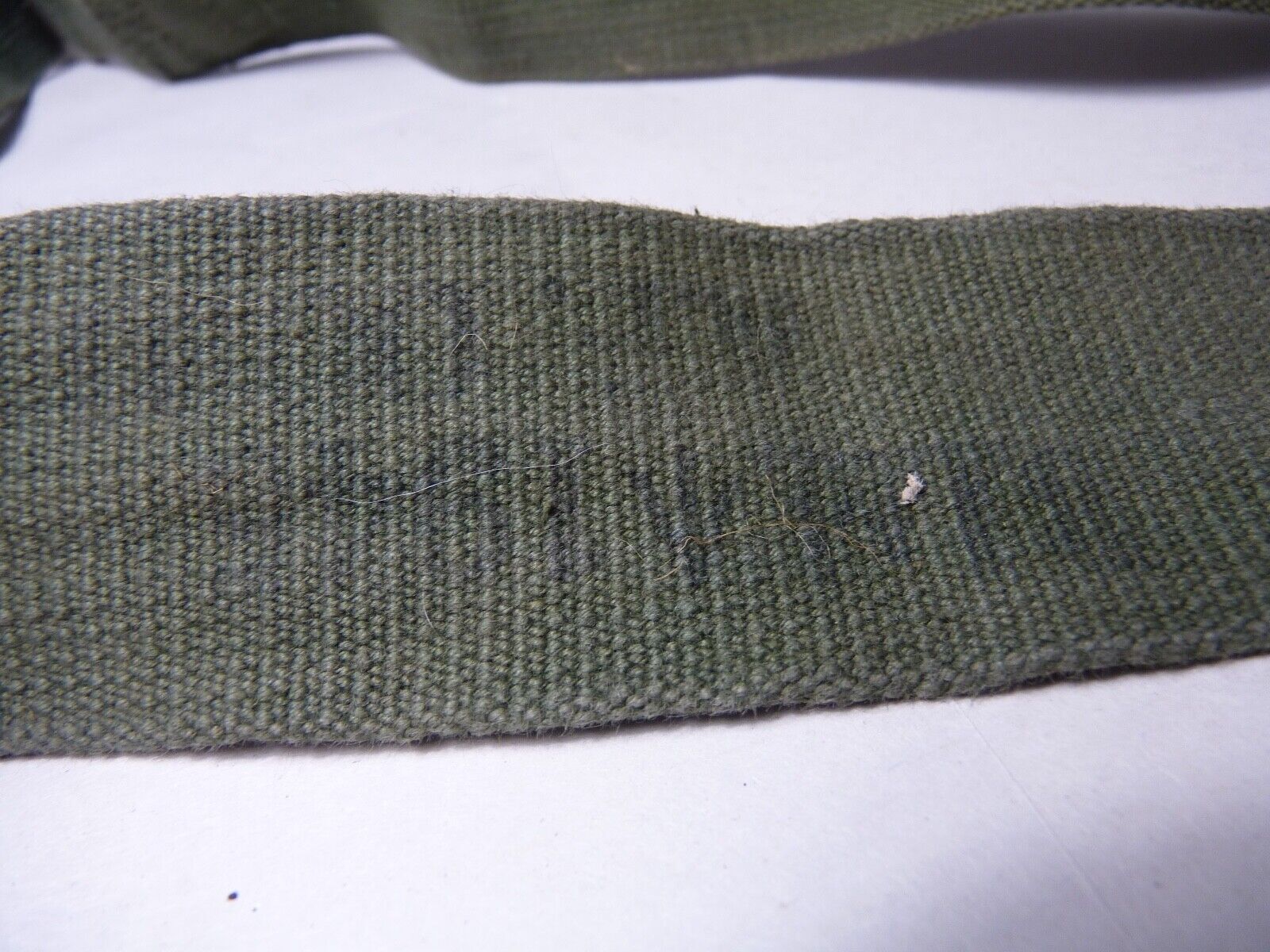 Original WW2 British Army 44 Pattern Shoulder Cross Straps Set - 1945 Dated - The Militaria Shop