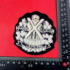 British Army Liverpool Scottish Cameron Regiment Embroidered Blazer Badge - The Militaria Shop
