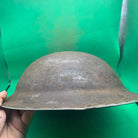Original WW2 South African Army Mk2 Brodie Helmet - British Style Combat Helmet - The Militaria Shop