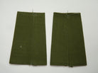 RGR Gurkha Rifles OD Rank Slides / Epaulette Pair Genuine British Army - NEW - The Militaria Shop