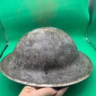 Original WW2 South African Army Mk2 Brodie Helmet - British Style Combat Helmet - The Militaria Shop